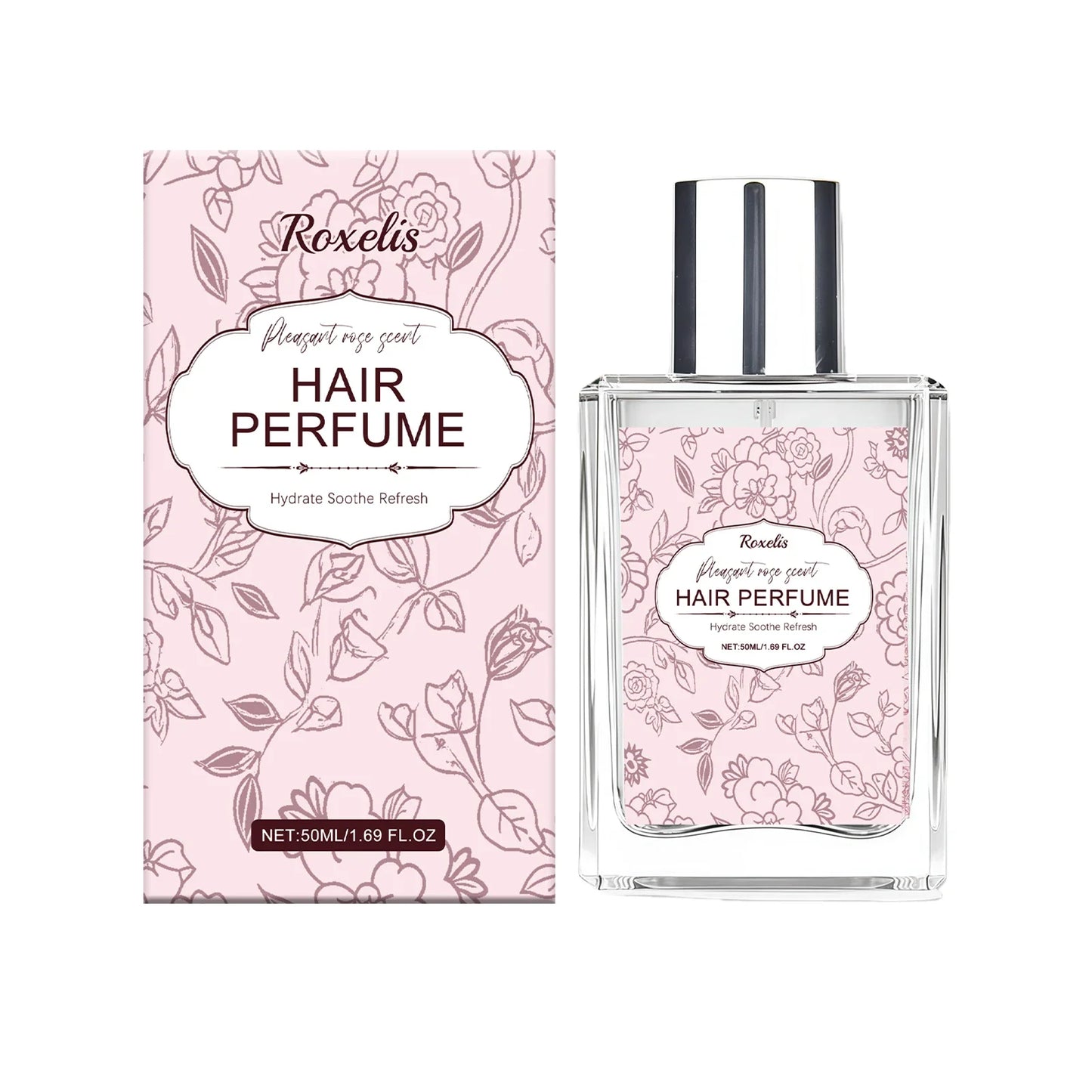 Rose Hair Perfume Mist – Moisturizing & Long-Lasting Scent