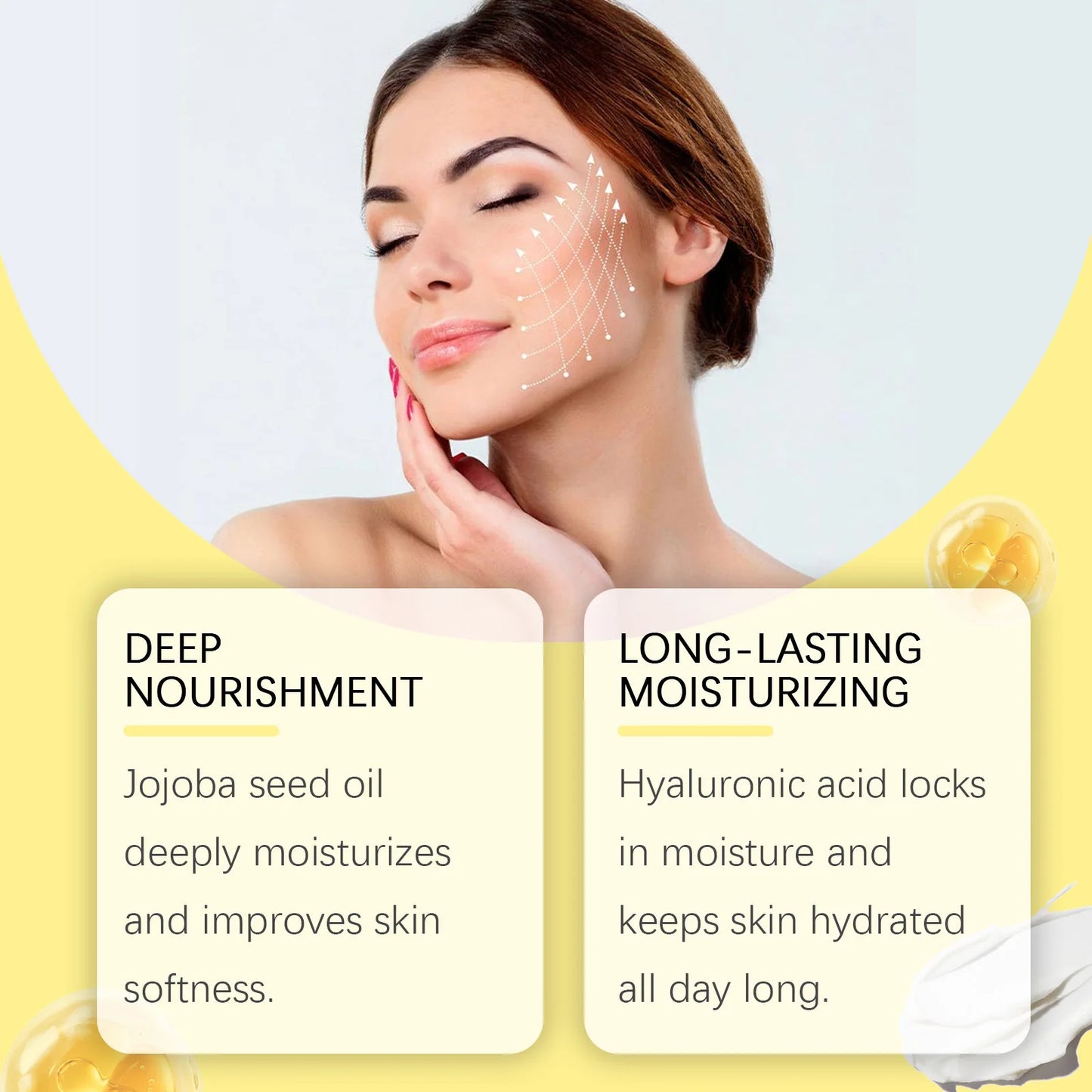 Deep Hydration Face Cream | Collagen Boost & Skin Firming