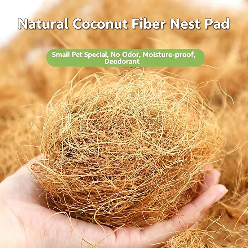 Natural Coconut Husk Fiber – Plant Cover, Bird Nest & Reptile Bedding