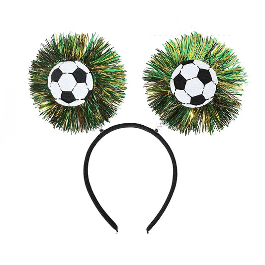 Soccer Fan Glasses & Hair Hoop Photo Booth Prop | Party Dress-Up Party Dress-Up Prop Oasis Select Style 8