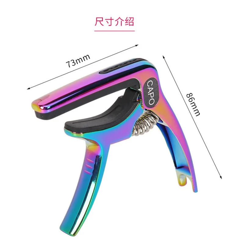 Metal CAPO Guitar Universal Pick Slot Starter Accessories