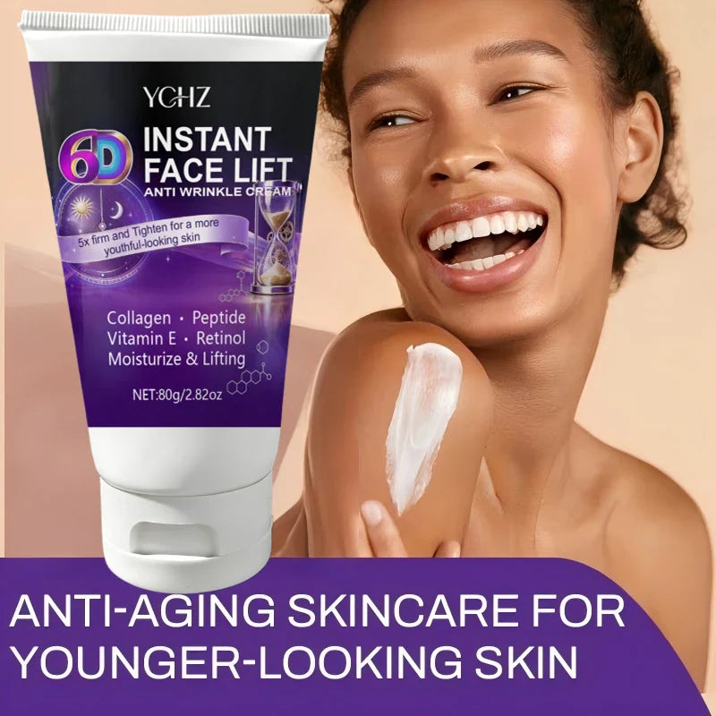 6D Instant Firming Cream – Anti-Wrinkle & Tightening | 80g