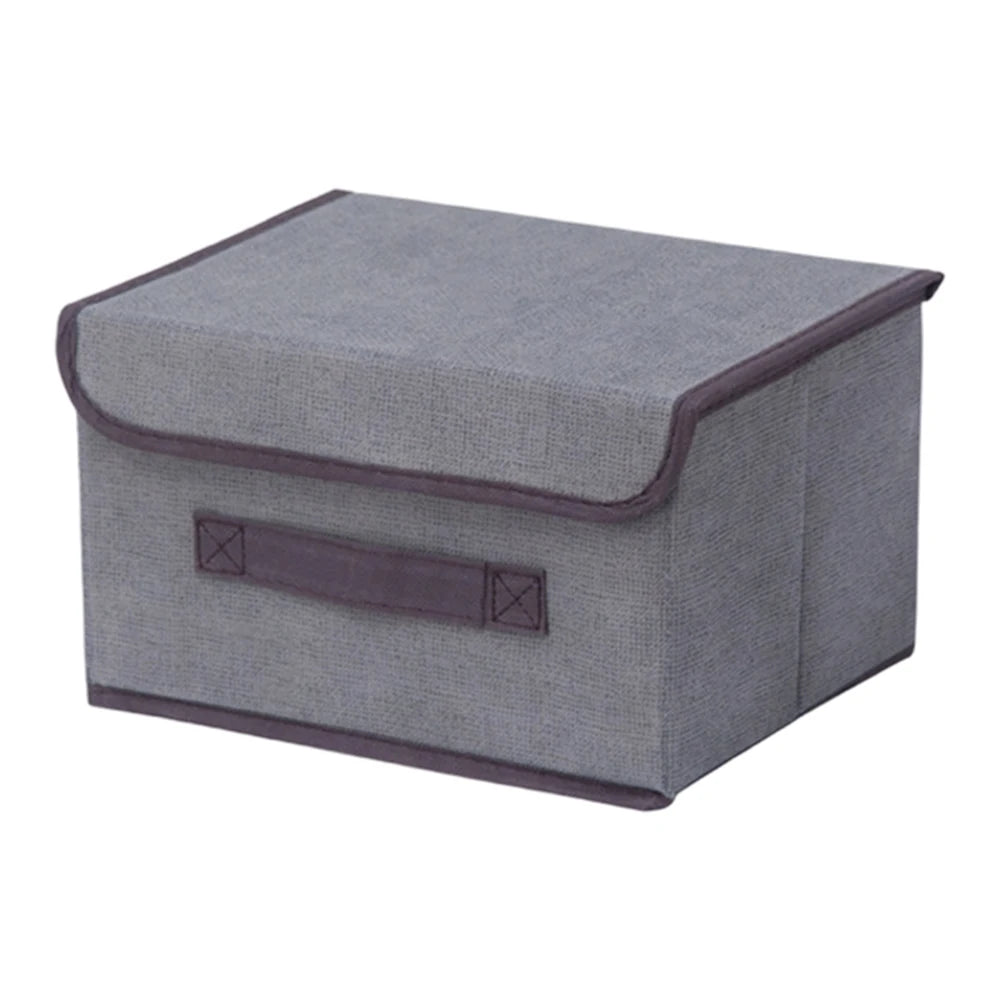 Home Fabric Storage Box Foldable Clothing Dustproof Organizing Large