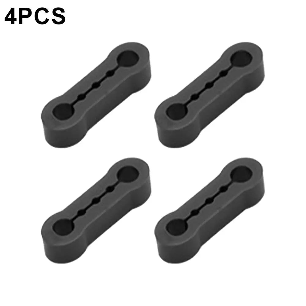 4pcs Universal Car Door Lock Damping Silicone Cover & Cushioning pad Noise Reduction Shock-Absorbing Pad Protector For Car Door Peaceful Pleasures Health and Wellness K