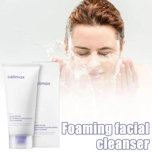 Weak Acid PH Balance Foam Facial Cleanser 150ml - Gentle Hydrating Non Irritating Oil Control Nourishing Skin Barrier Care Face Peaceful Pleasures Health and Wellness