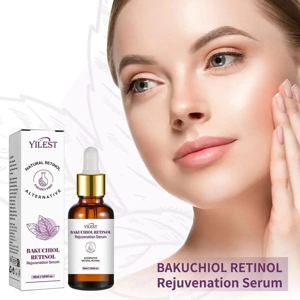 Jaysuing Bakuchiol & Retinol Rejuvenation Face Serum – 30ml Anti-Wrinkle, Firming & Brightening Skin Care Peaceful Pleasures Health and Wellness