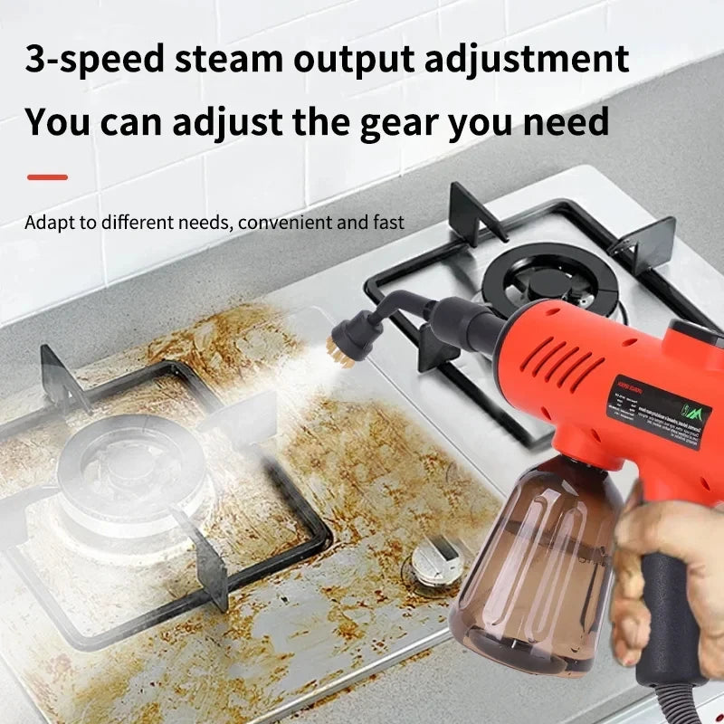 HOMEFISH 1200W Handheld Steam Cleaner | Kitchen & Home Handheld Steam Cleaner Peaceful Pleasures Health and Wellness