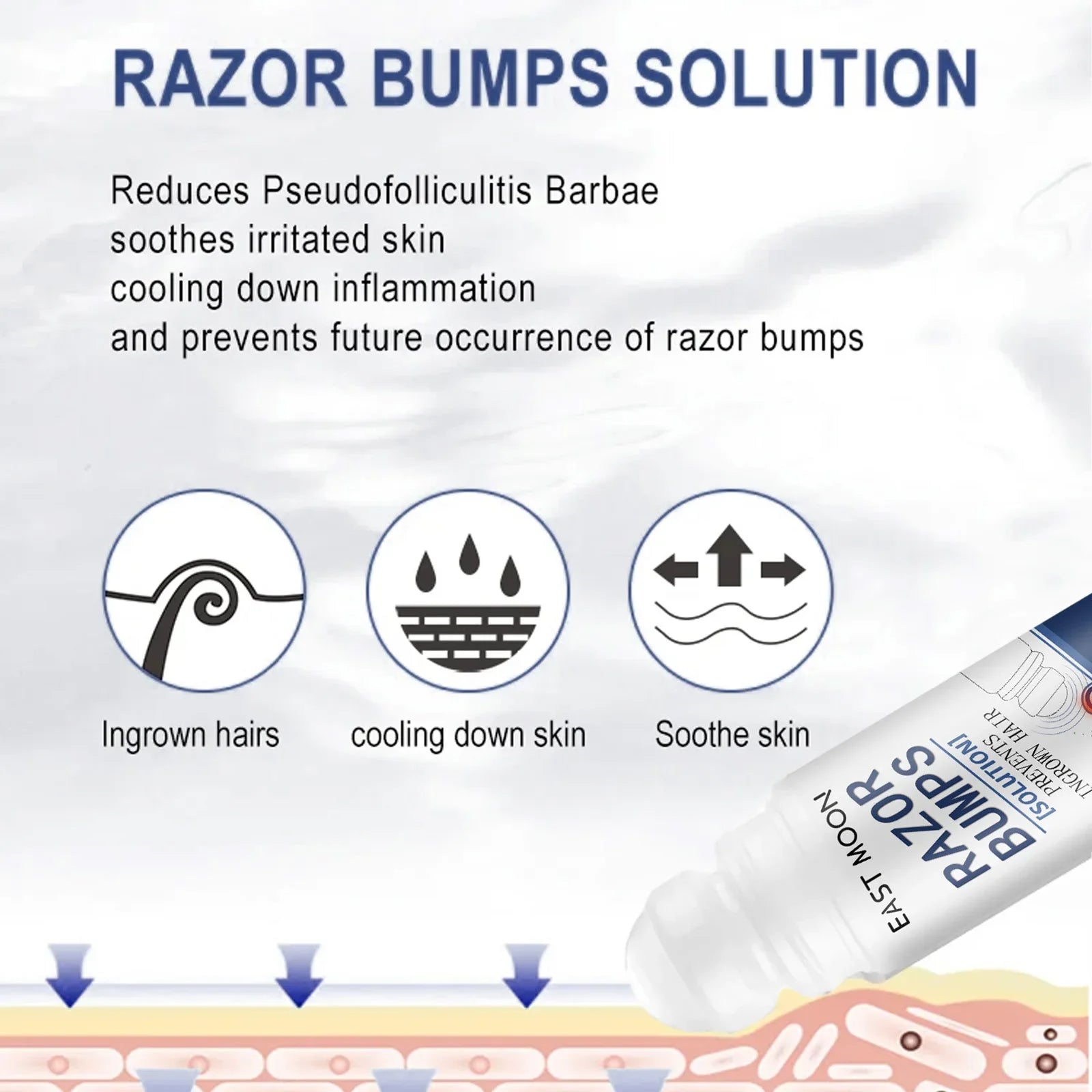 After Shave Lotion – Ingrown Hair, Dark Spots & Redness Serum After Shave Serum Oasis Select