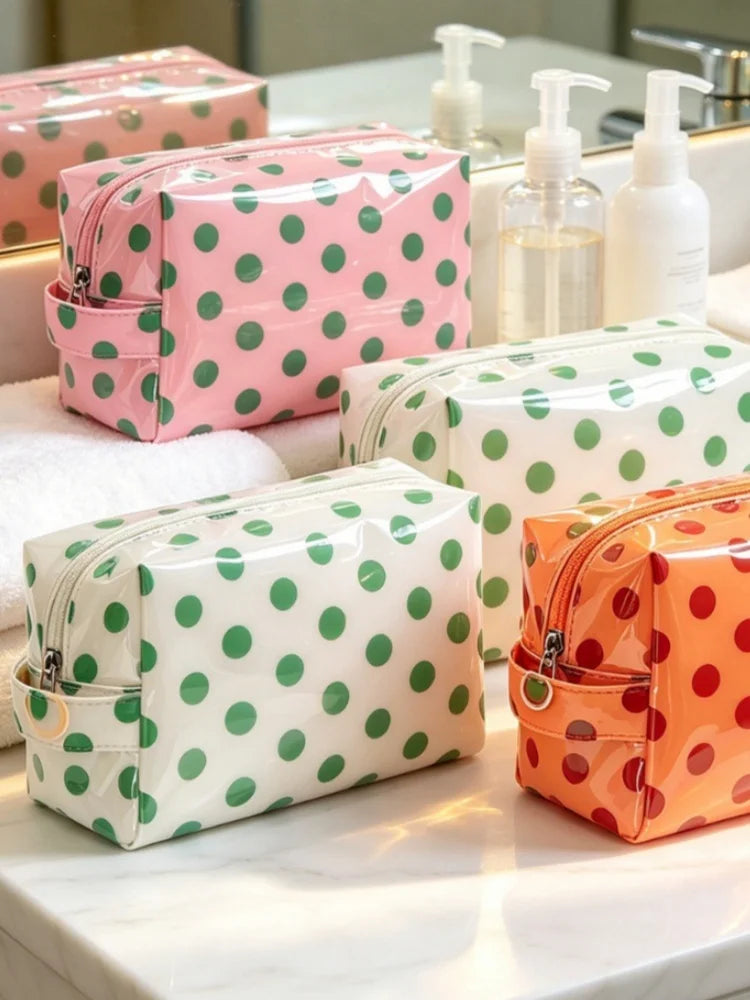 Women's Makeup Bag – Zipper Cosmetic Organizer, Water-Resistant