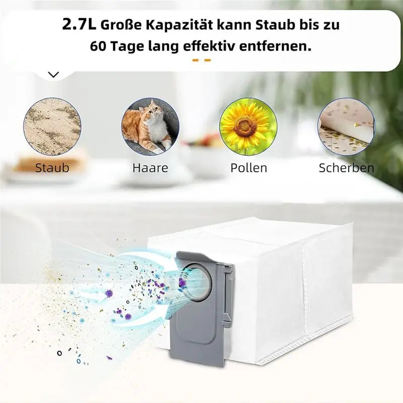 A36T-For Roborock Qrevo Curv Robot Vacuum Cleaner Replacement Parts Main Side Brush Hepa Filter Mop Cloth Dust Bags Peaceful Pleasures Health and Wellness Default Title