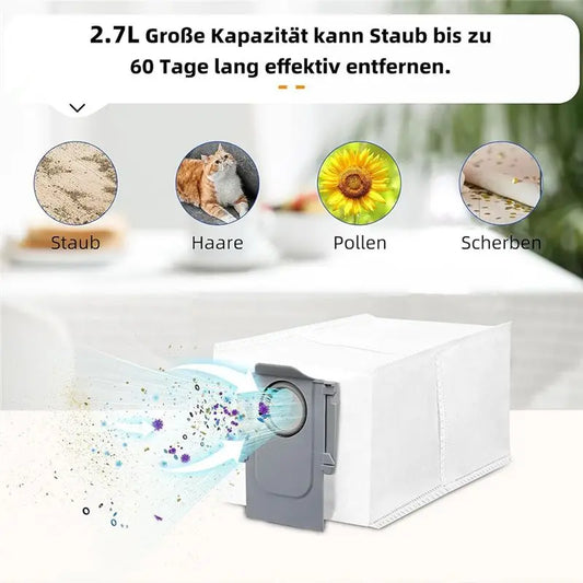 A36T-For Roborock Qrevo Curv Robot Vacuum Cleaner Replacement Parts Main Side Brush Hepa Filter Mop Cloth Dust Bags Peaceful Pleasures Health and Wellness Default Title
