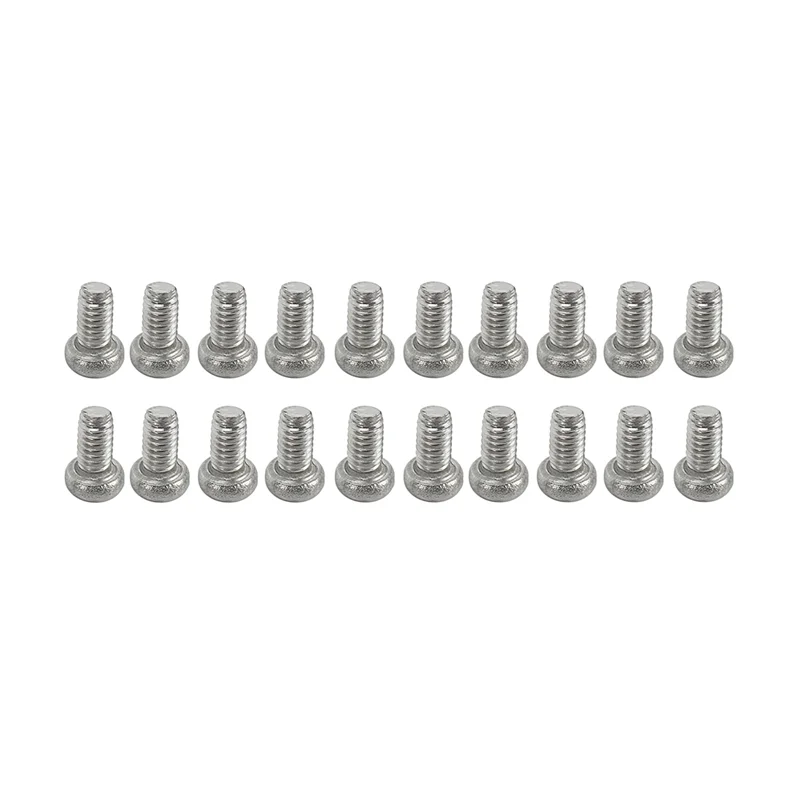 A36T-300Pcs M2 X 4Mm 304 Stainless Steel Phillips Round Head Screws Bolt Peaceful Pleasures Health and Wellness