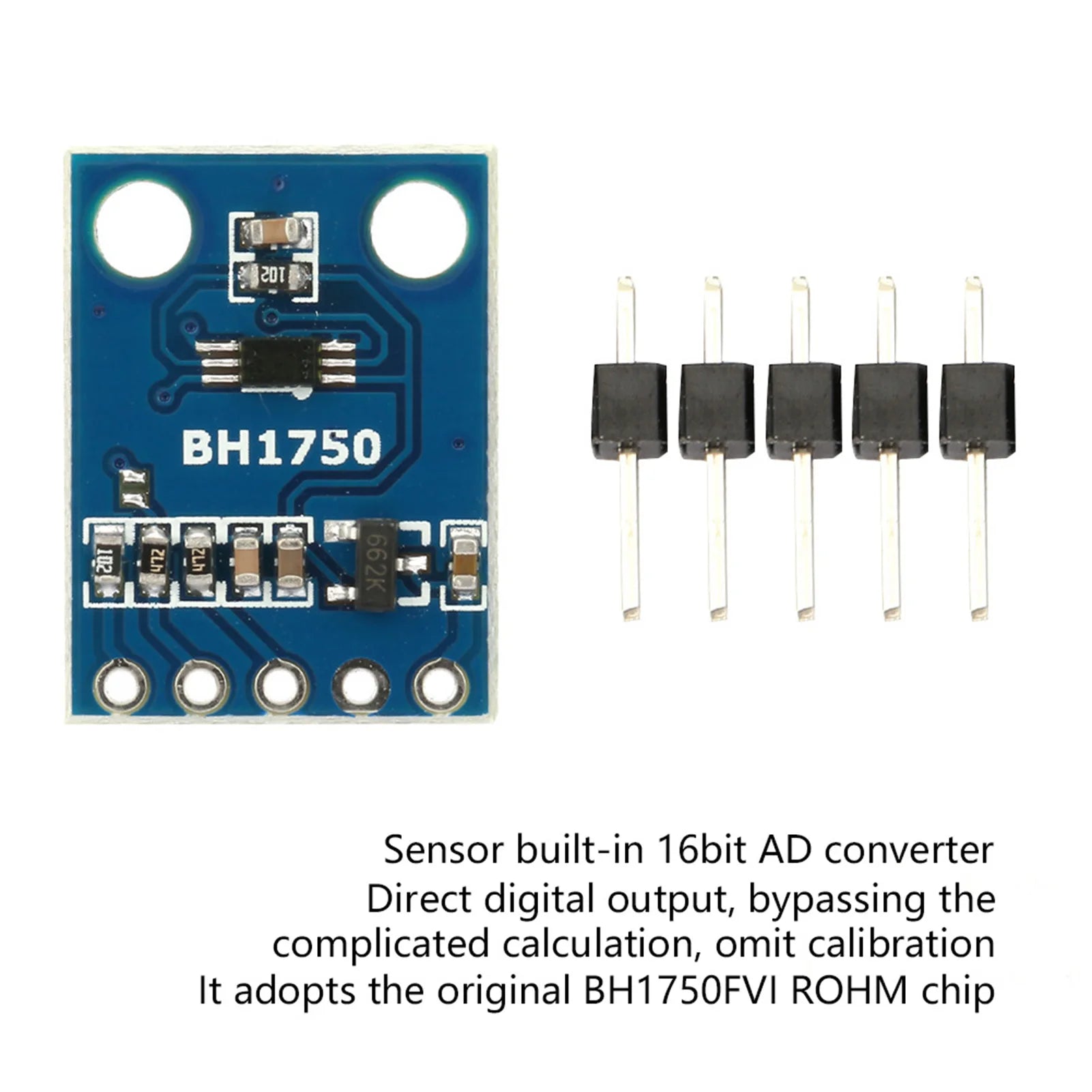Sensitive Bh1750 Module 16Bit Ad Converter Digital Light Module 3-5V High Precision Rohm Chip For Gy302 For Bh1750 Peaceful Pleasures Health and Wellness