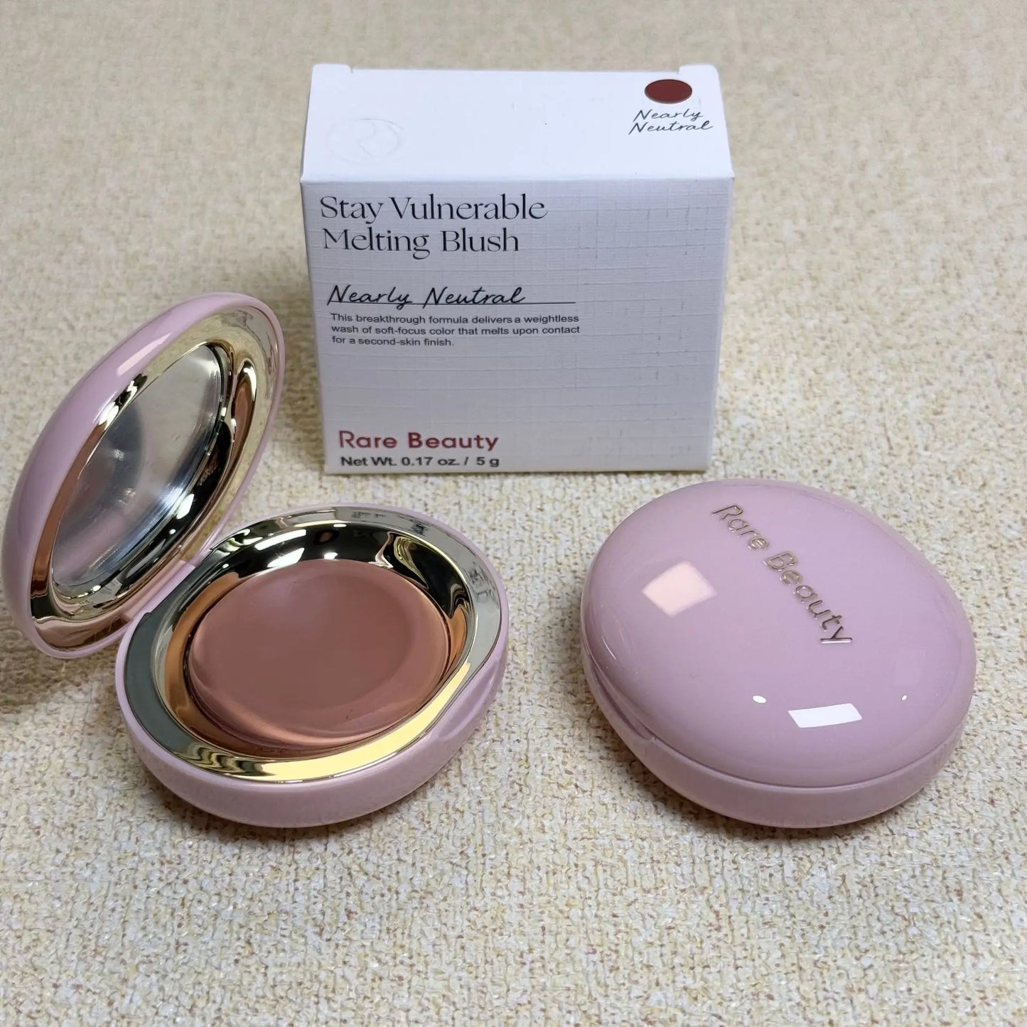 Rare Beauty Blush Lip Gloss | Moisturizing & Brightening