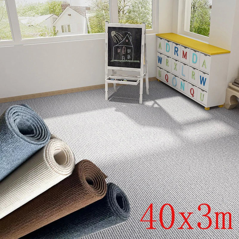 Self-Adhesive Solid Color Rug Strip | 40cm x 3m Polyester