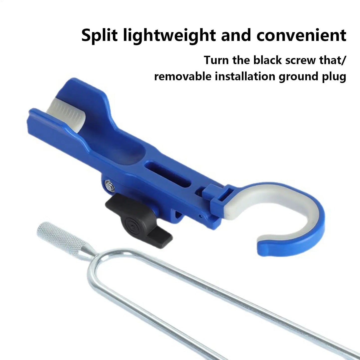 Adjustable Fishing Rod Holder Ground Spike – Boat, Beach & Kayak