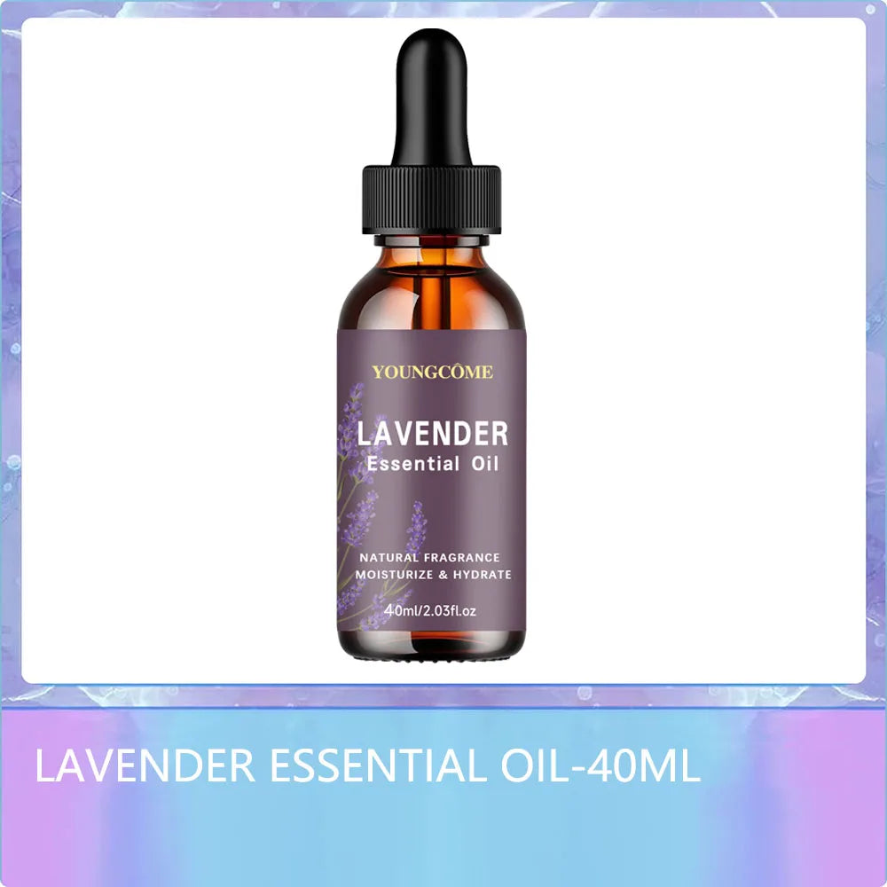 YOUNGCOME Organic Lavender Oil 40/60ml – Hair, Skin & Aromatherapy