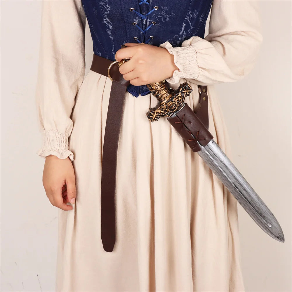 Medieval Belt Sword Sheath Knight Waist Scabbard Costume Cosplay