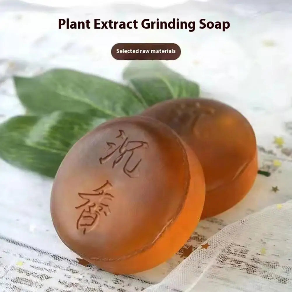 Agarwood & Sandalwood Essential Oil Soap – 100g Bar Peaceful Pleasures Health and Wellness