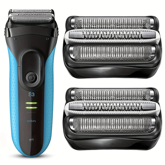 32B/21B Replacement Head for Braun Series 3 Electric Shavers Shaver Replacement Head Peaceful Pleasures Health and Wellness