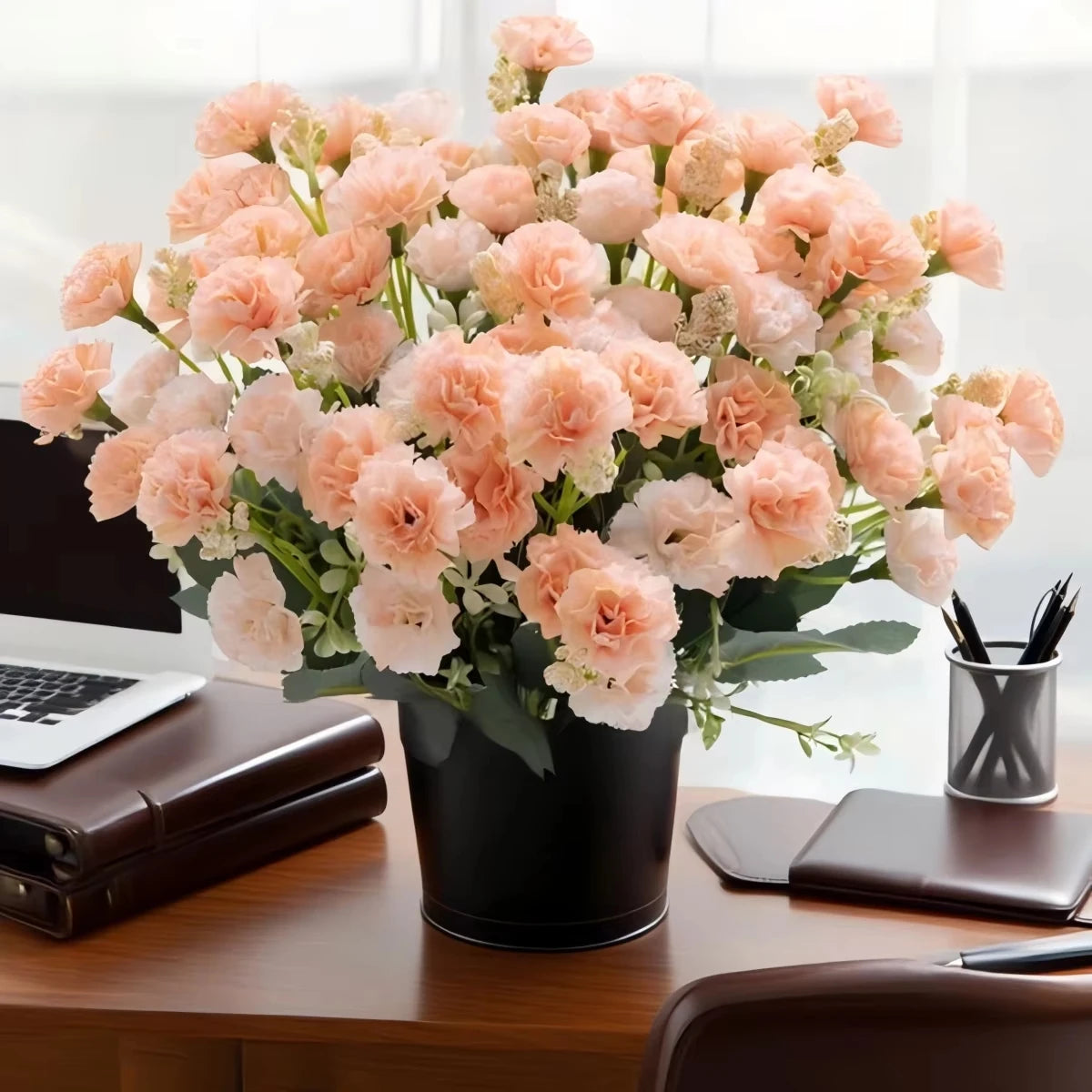 Artificial Silk Carnations 5/10pcs – Wedding & Home Decor