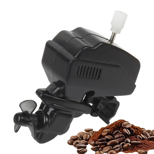 Wind-Up Boat Motor Coffee Stirrer | Novelty Drink Mixer Gadget Novelty Drink Stirrer Peaceful Pleasures Health and Wellness
