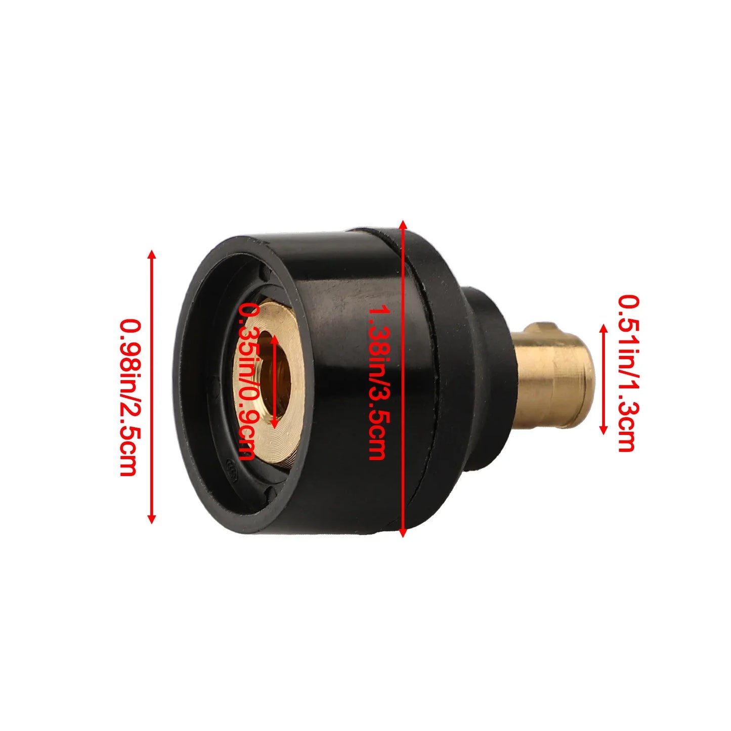 TIG Welding Torch Adapter 10-25 to 35-50 Connector Converter