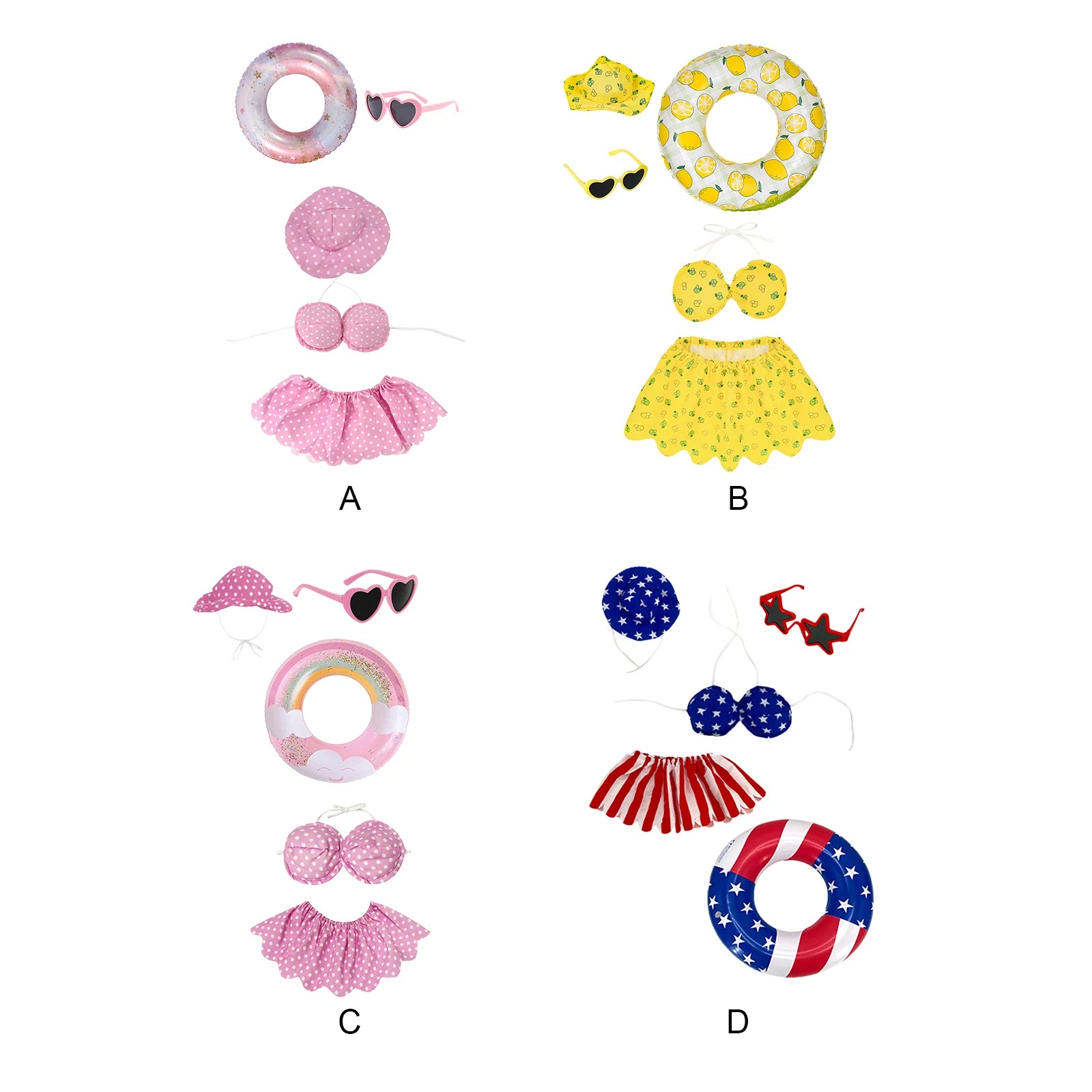 Bikini Porch Garden Geese Clothes 23 Inch Bikini Porch Goose Summer Outfit for Outdoor Garden Patio Decoration Peaceful Pleasures Health and Wellness