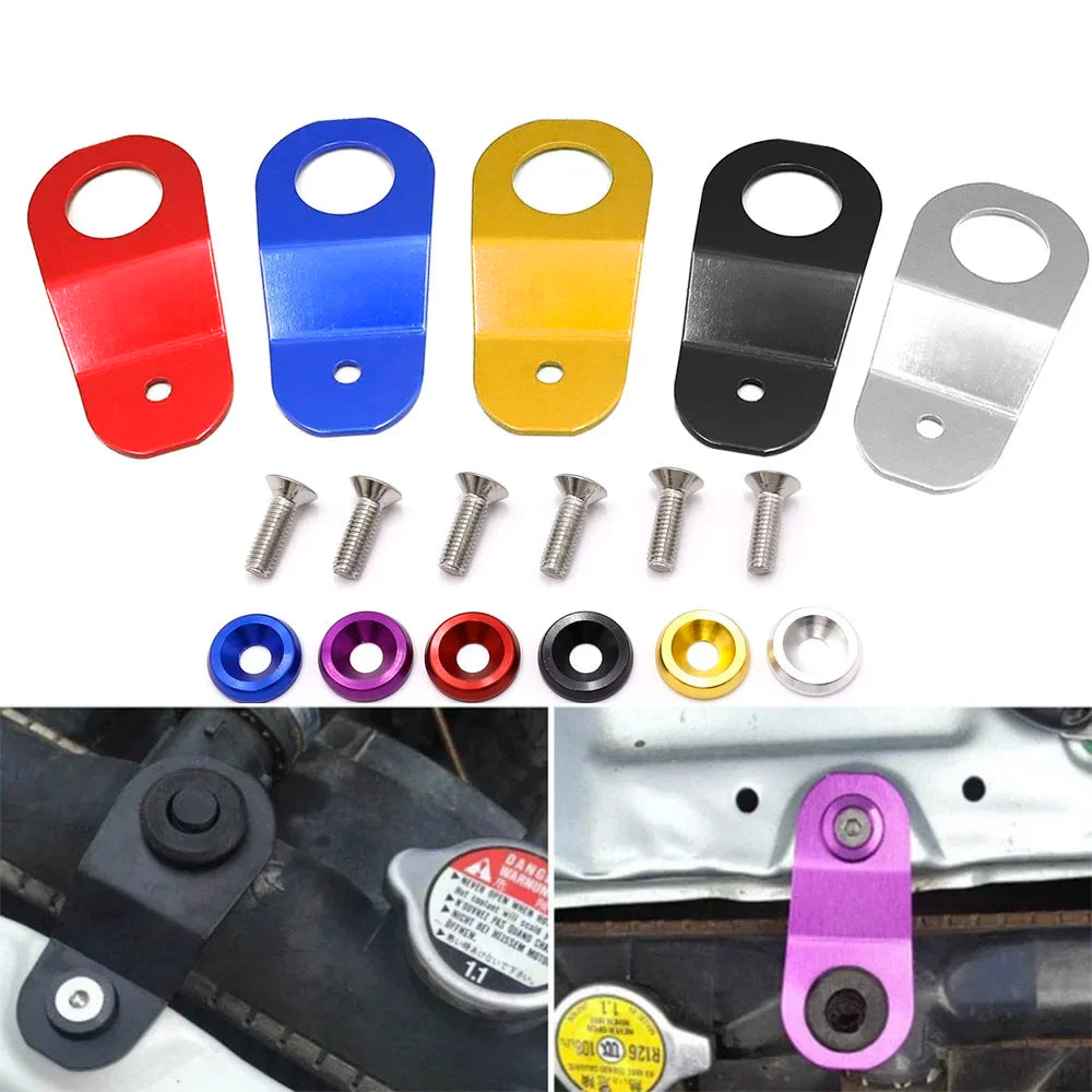 Aluminum Car Radiator Stay Bracket for Honda Civic EK 96-00 Racing Refrigeration Bracket Car Radiator Stay car accessories Peaceful Pleasures Health and Wellness