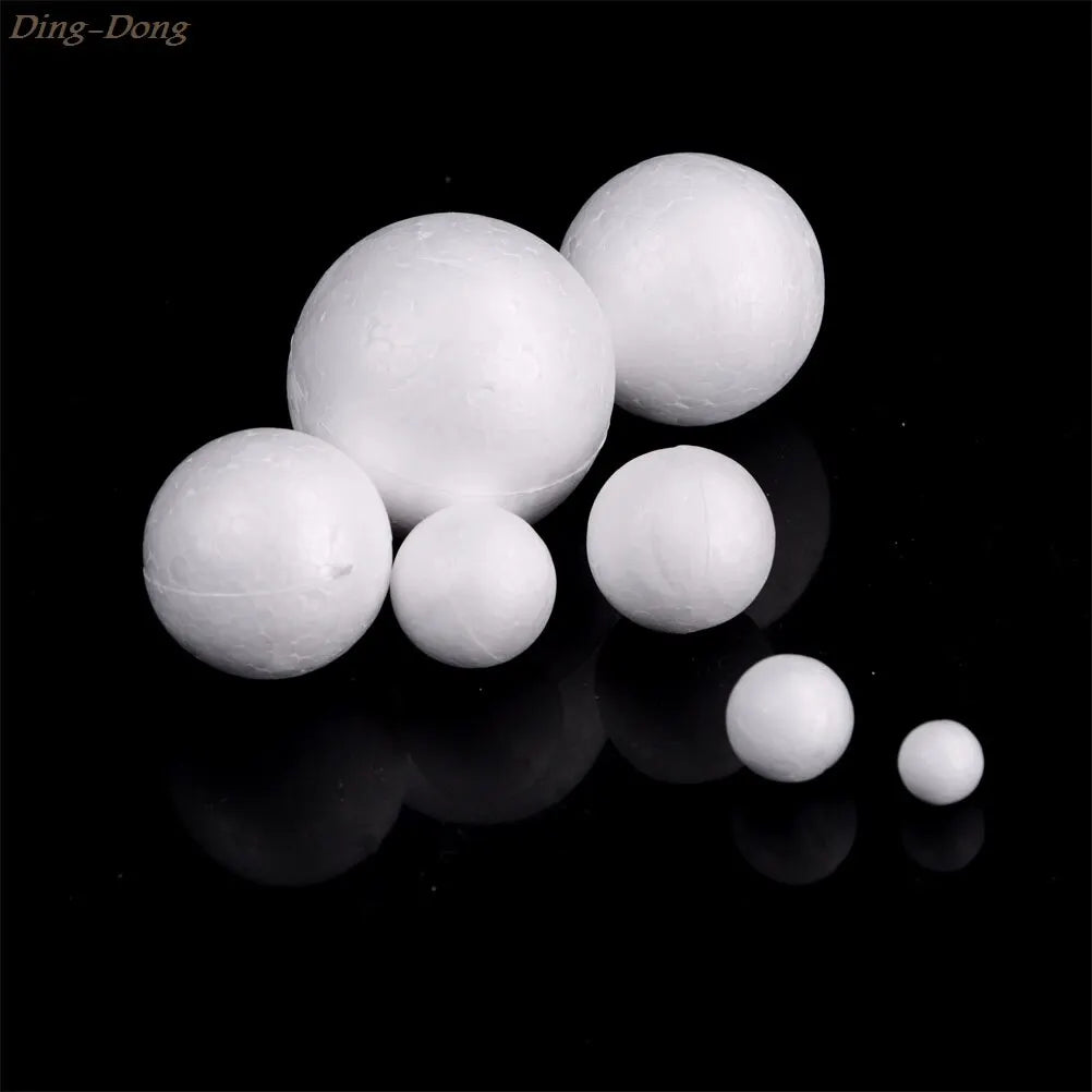 Styrofoam Foam Balls 7cm for DIY Crafts & Party Decorations