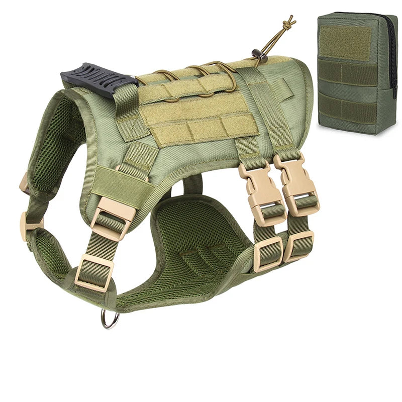 Tactical Military Dog Harness | No-Pull Vest for Large Dogs