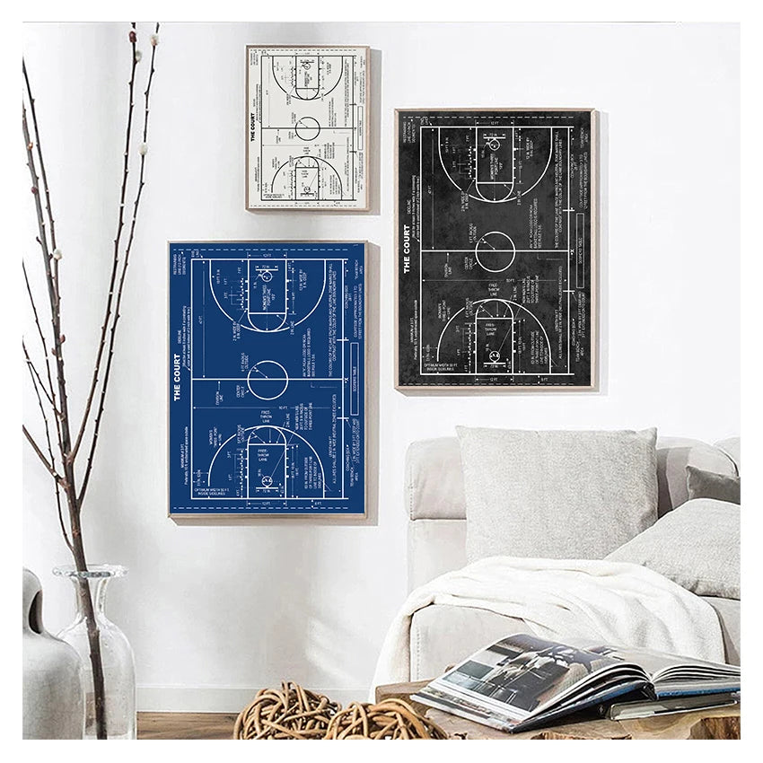 Painting Soccer Patent Poster Coach Gift Boys Room Decor Sports Wall Art Prints Picture Field Blueprint Canvas Peaceful Pleasures Health and Wellness