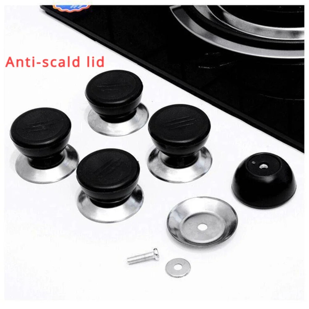 Replacement Pot Lid Handles – Stainless Steel Heat-Resistant Cookware Lid Handle Peaceful Pleasures Health and Wellness