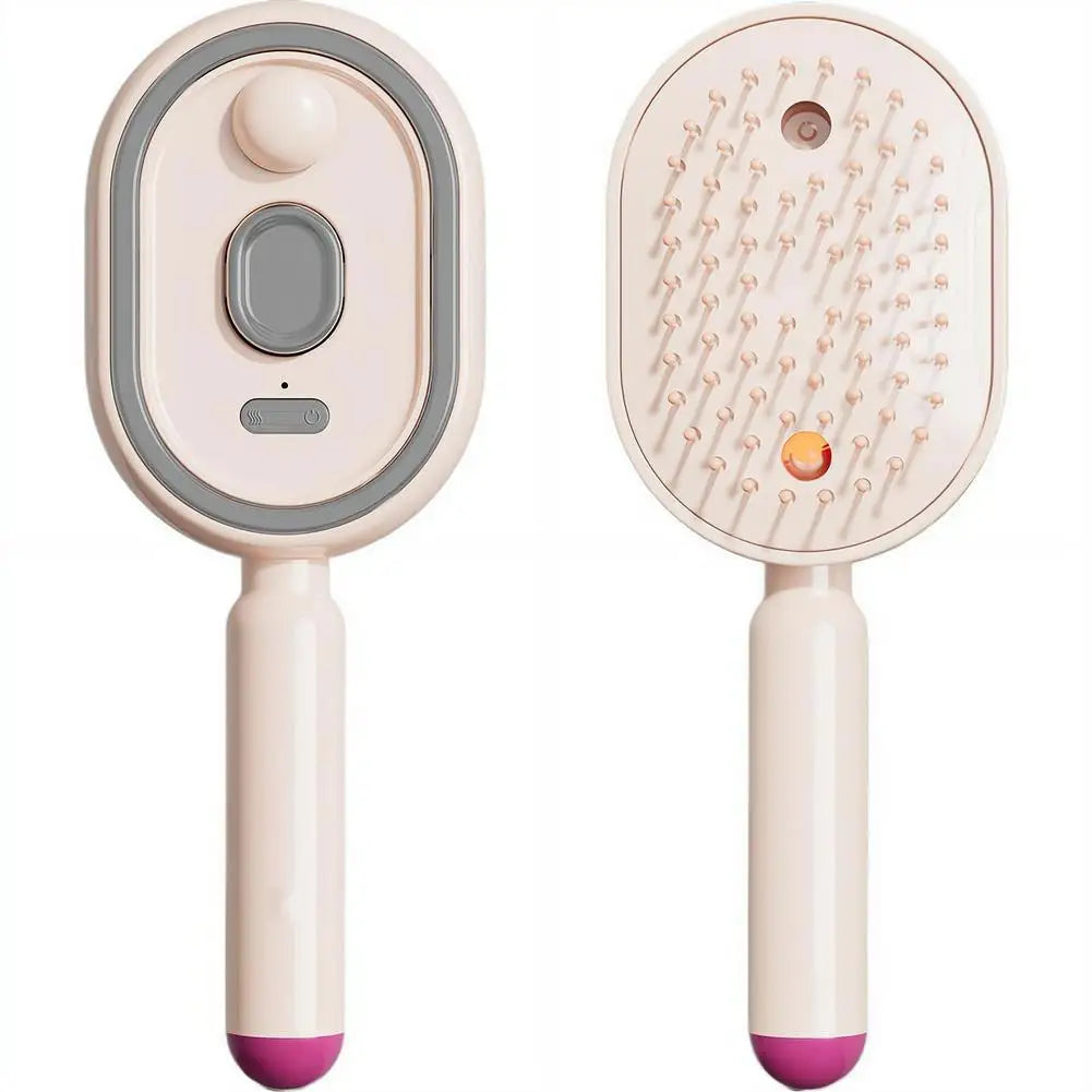 Electric Spray Airbag Massage Hair Brush & Oil Atomizing Comb