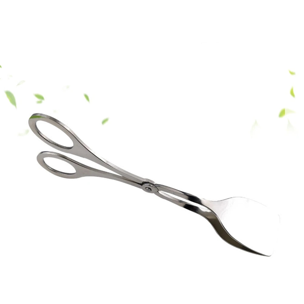 A36T-2 Pieces Kitchen Tongs Grill Tongs Pastry Tongs Serving Tongs Multi-Purpose Tongs The Scissors-Shaped Cooking Tongs Peaceful Pleasures Health and Wellness