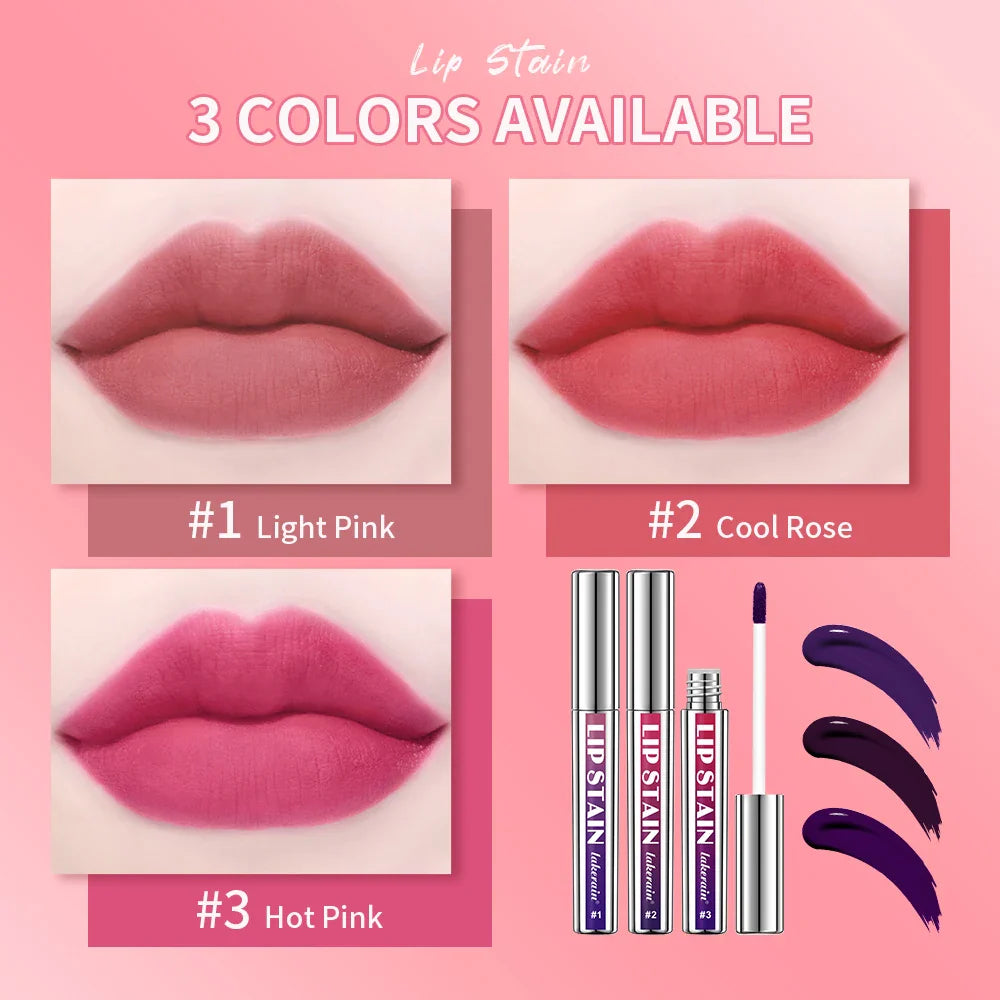 Peel Off Lip Stain – Matte 24HR Waterproof Liquid Lipstick