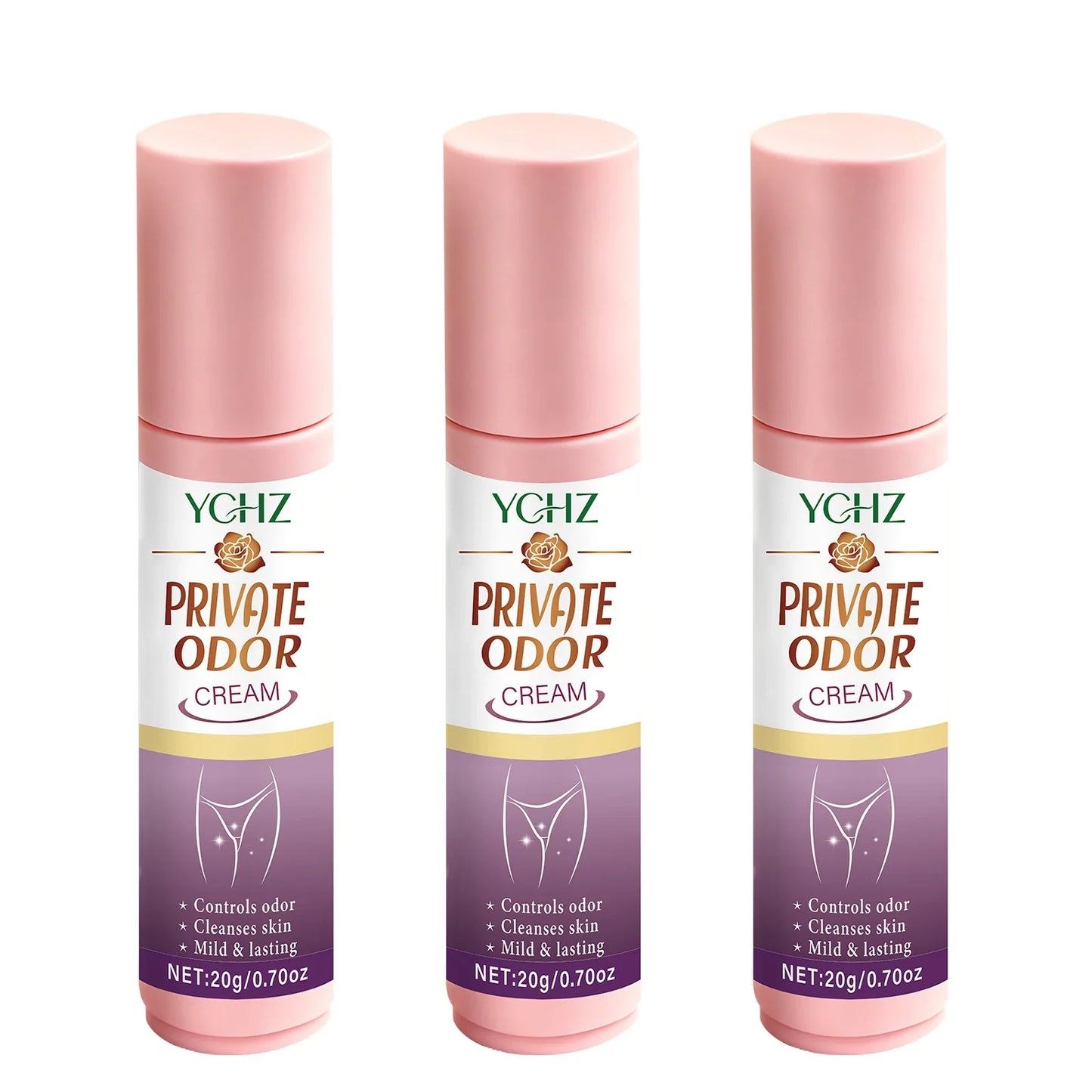 YCHZ Women's Intimate Deodorant Cream – Fresh Fragrance 20g