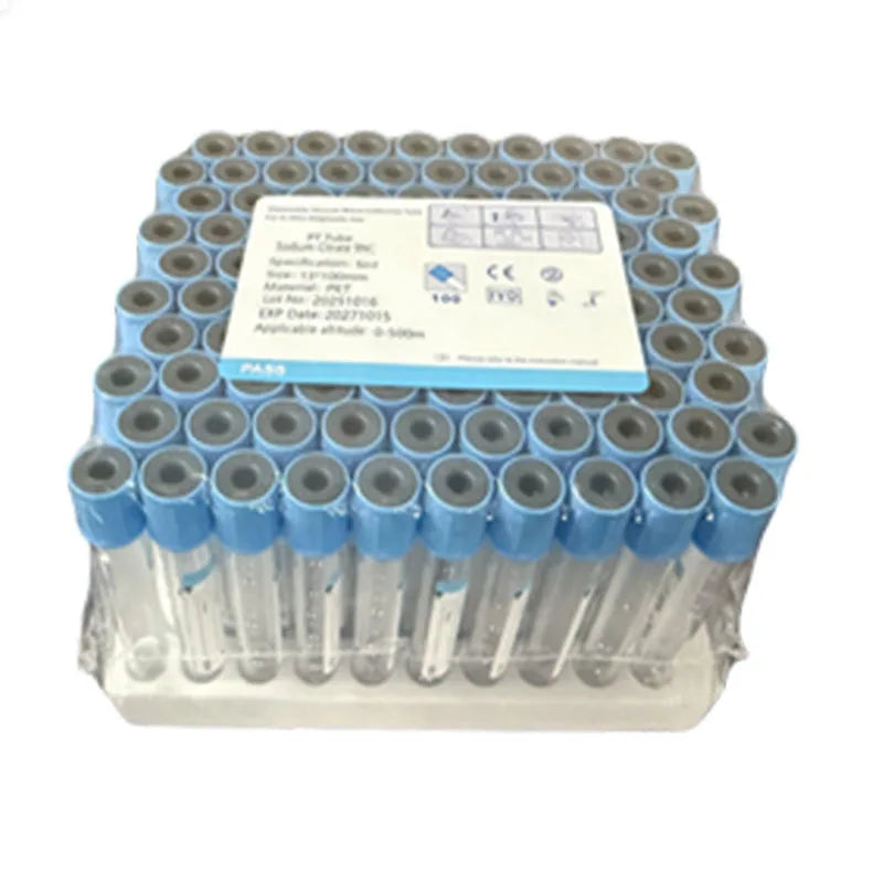 Sodium Citrate 1:9 Blood Collection Coagulation Tubes 100pcs
