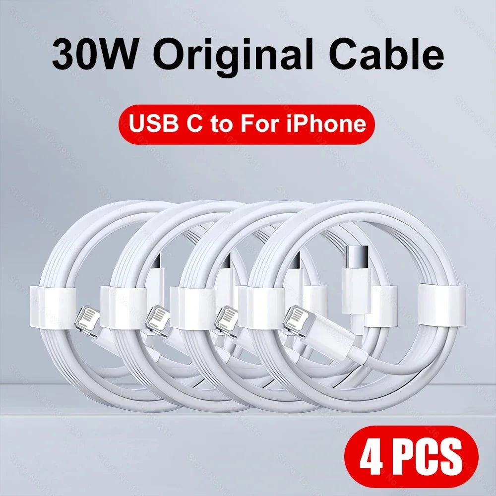 PD 20W Fast Charging Cable for iPhone 11 12 13 14 – 1M & 2M