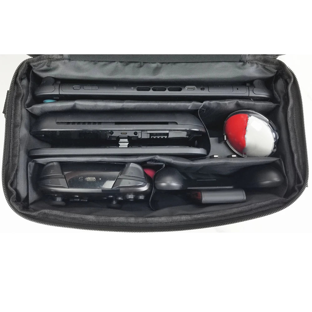 Large-Capacity Carry Case For Switch/Switch Oled/Switch 2 Bag Carrying Suitcase Game Card Storage Pouch Cover Big Accessories Peaceful Pleasures Health and Wellness