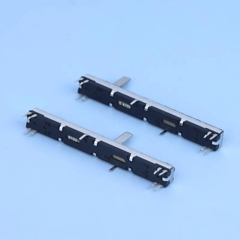 1pcs 75mm Straight Slide Potentiometer 8Pins A103 Double Fader A10K Soundcraft EFX8 Fader A10Kx2 A20KX2 A50KX2 B10KX2 A103 A203 Peaceful Pleasures Health and Wellness