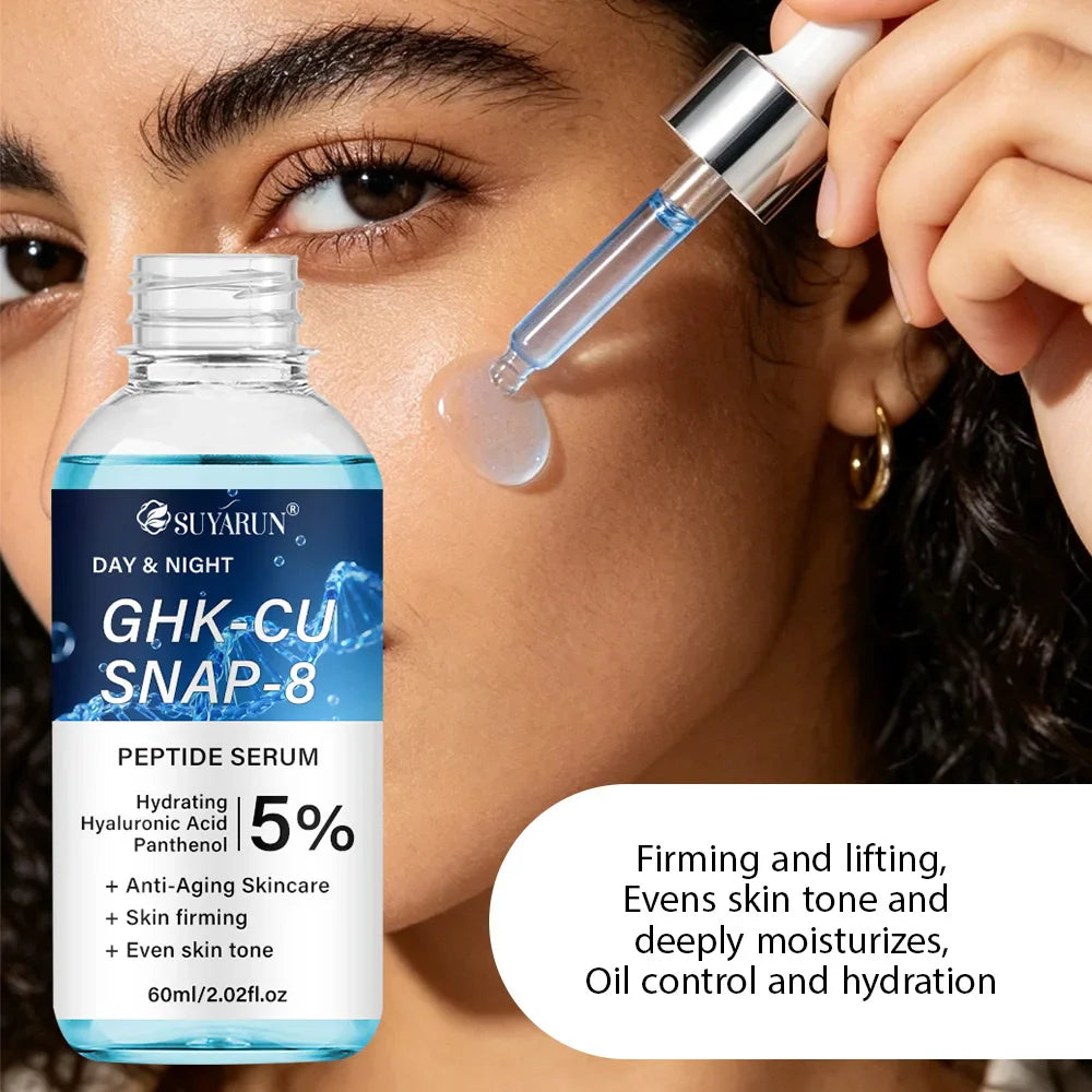 SUYARUN GHK-Cu & SNAP-8 Peptide Serum | Firming Face Serum