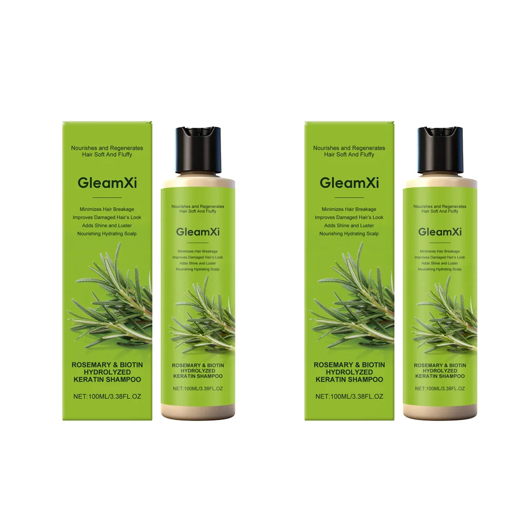 Gleamxi Rosemary & Biotin Shampoo – Volumizing Scalp Care