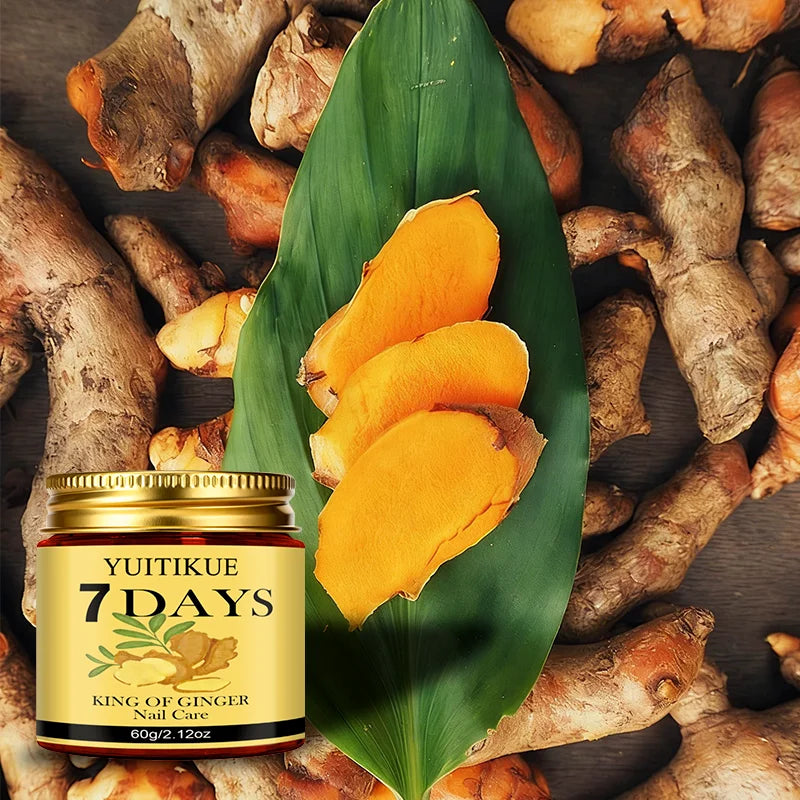 YUITIKUE Ginger King Nail Cream – 7-Day Nail Care, 60g Nail Treatment Cream Peaceful Pleasures Health and Wellness