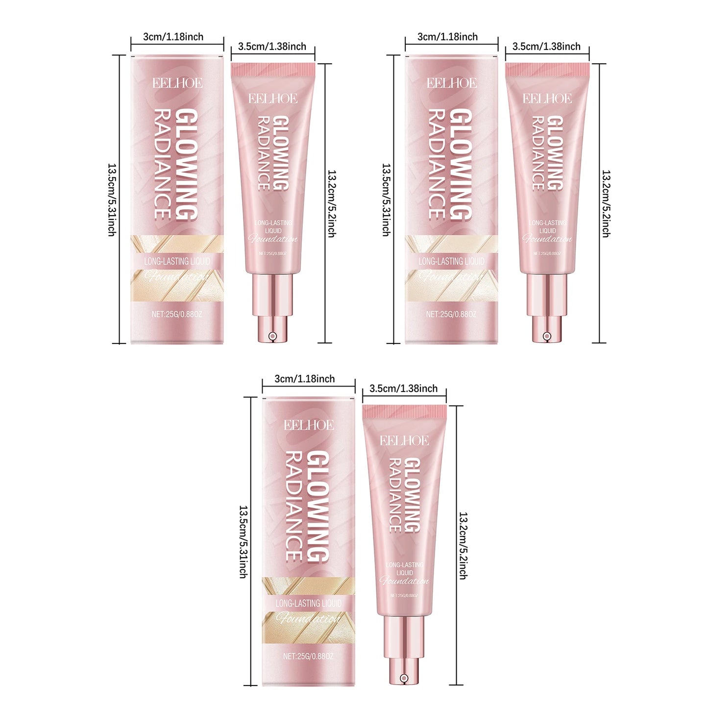 Matte Liquid Foundation BB Cream – Full Coverage Oil Control