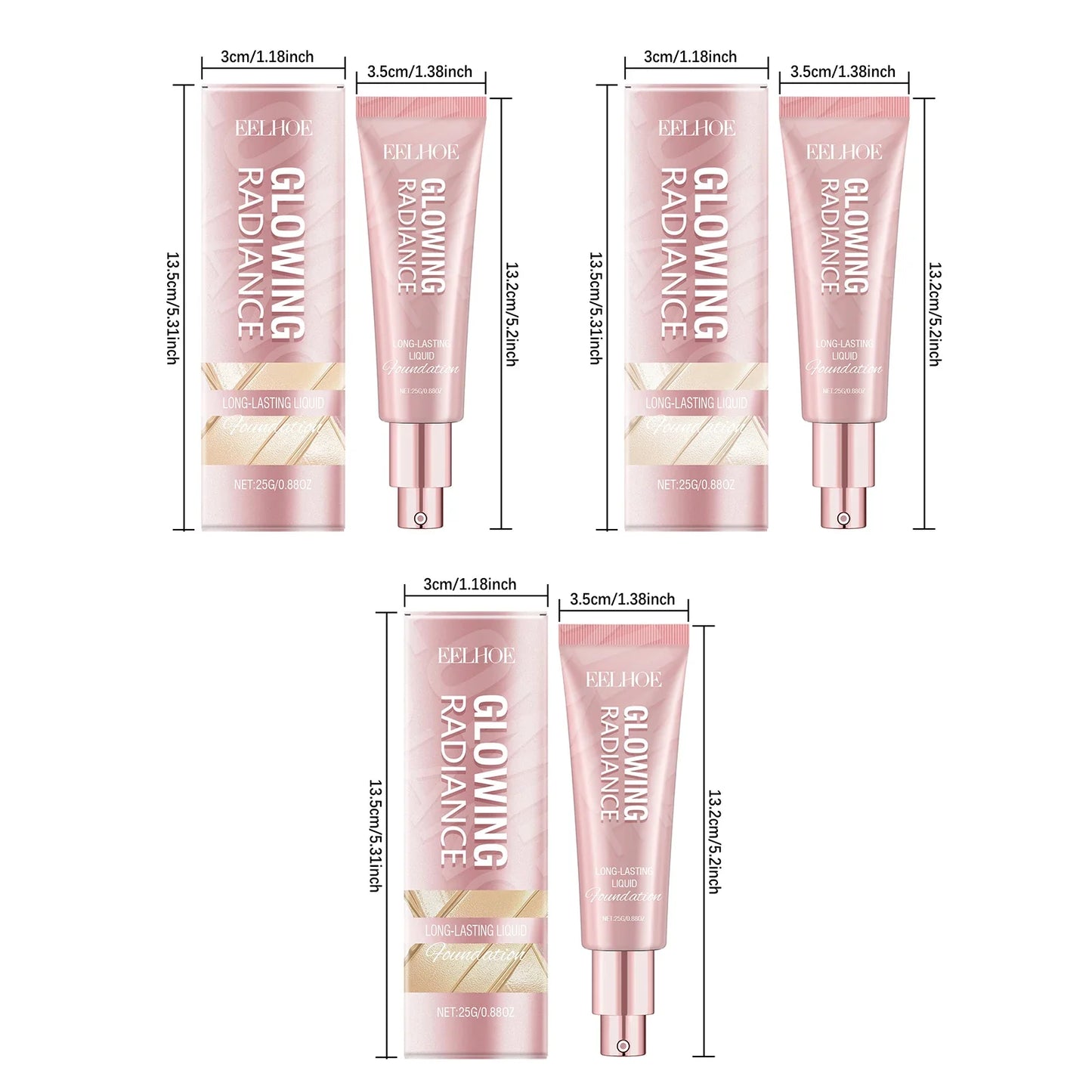 Eelhoe Matte Liquid Foundation BB Cream – Full Coverage