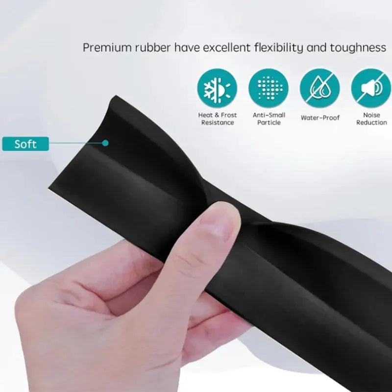 300cm TPE Garage Door Weatherstrip Seal | Door Frame Sealing Strip
