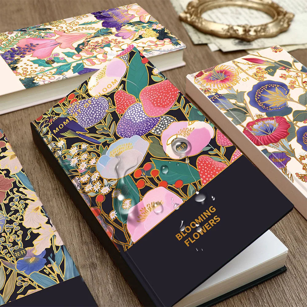 Horizontal Hardcover Notebook Thickened Paper High-end Stationery