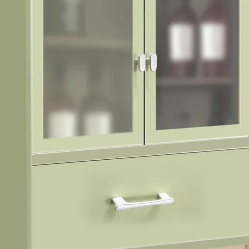 Modern White Zinc Alloy Cabinet & Drawer Handle | Furniture Knob