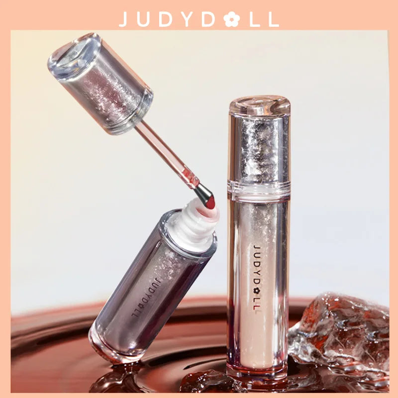 Judydoll Mirror Shine Lip Glaze – Watery Tint & Long-Lasting Color
